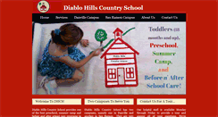 Desktop Screenshot of diablohillscountryschool.com